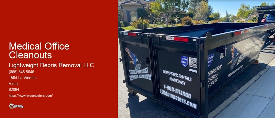 Medical Office Cleanouts